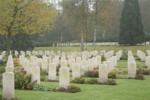 A view on the cemetery